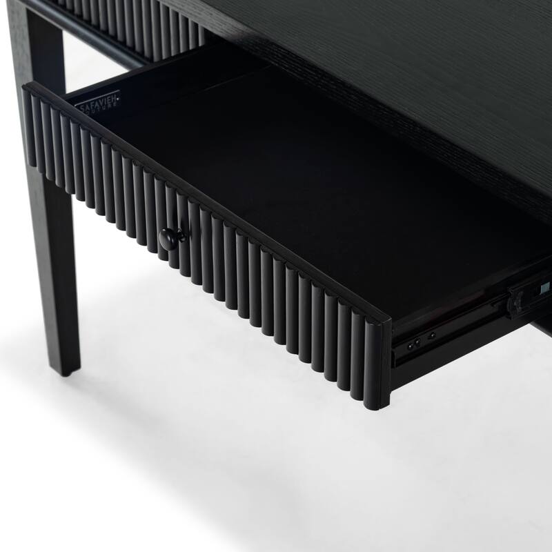 SAFAVIEH Couture Shelbie 1-Drawer Reeded Desk