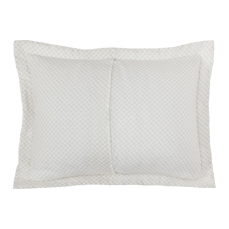 Laura Ashley Rowland Cotton Reversible Grey Quilt Set