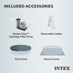 preview thumbnail 3 of 6, Intex 18ft x 48in Prism Round Frame Above Ground Swimming Pool Set with Pump - 18 x 18 x 4 feet