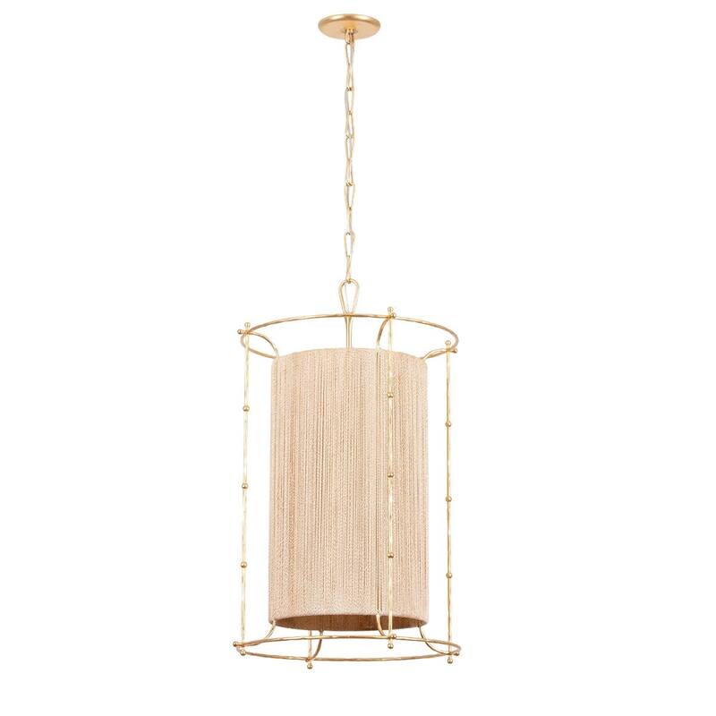 Hudson Valley Lighting 8015 Jones Point 16" Wide Pendant with Abaca