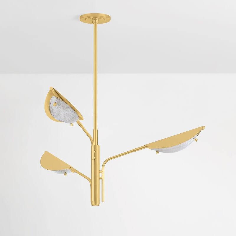 Hudson Valley Lighting 7503 Levin 3 Light 40" Wide Chandelier with