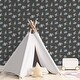 preview thumbnail 2 of 4, Galerie Wallcoverings Tiny Tots 2 Spaceships Non-woven Glittery Wallpaper Roll