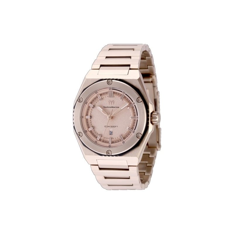 Technomarine Women's TM-416058 CORAL Quartz Rose Gold Dial Watch - Rose Gold