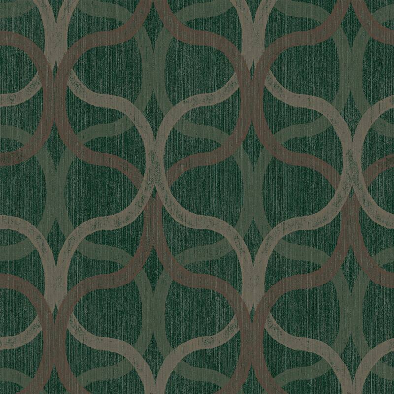 Boutique Refine Geo Green & Gold