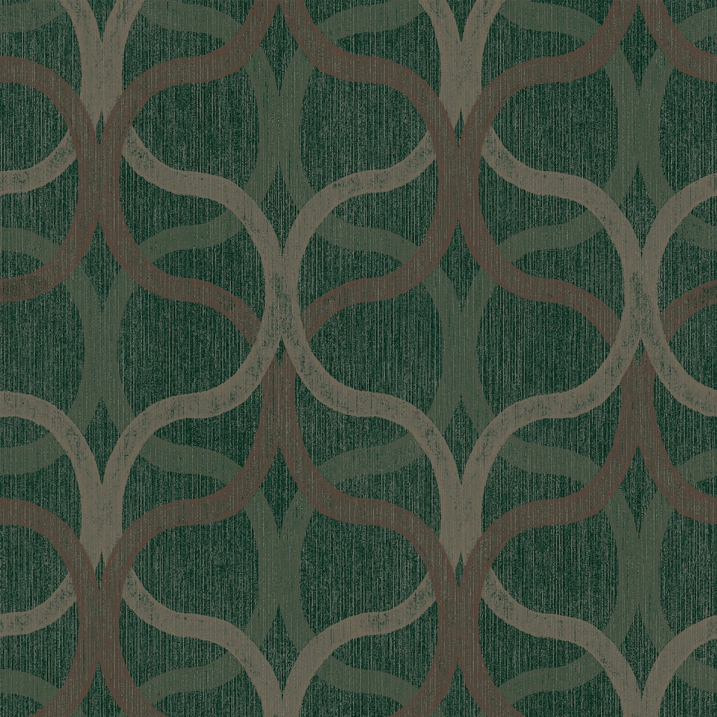Boutique Refine Geo Green & Gold