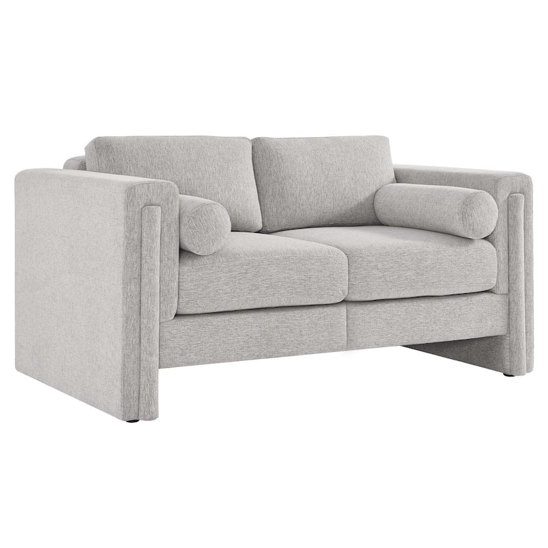 JASIWAY 3-seater Teddy Velvet Modern Upholstered Sofa Sectional Sofa