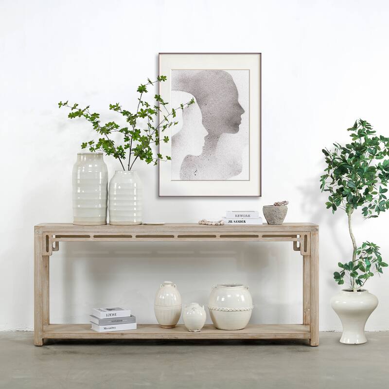 Artissance Peking Ming Large Arch Console Table, 75 Inch Wide - 75 Inch Wide