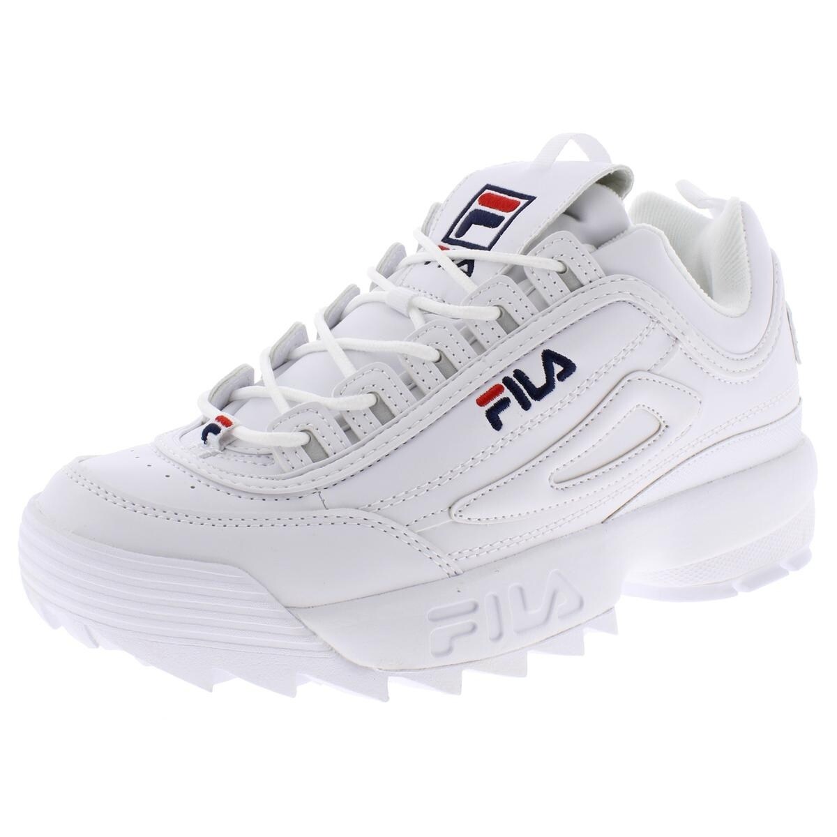 fila trainers disruptor white