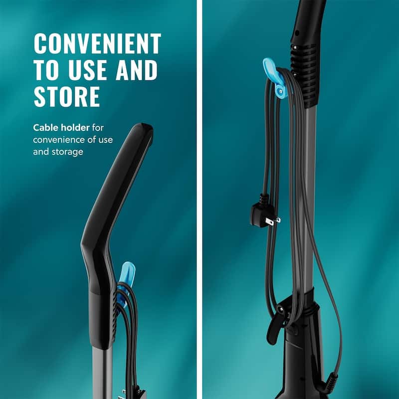 PurSteam Professional Steam Mop, Multi-Surface Floor Cleaner for Hardwood, Fast Heating, Lightweight & Chemical-Free Cleaning