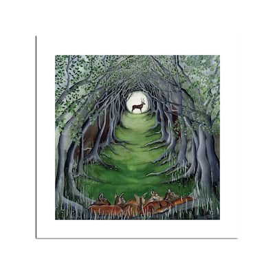 The Holloway Fine Art Paper Print by Sam Cannon Art - Multi