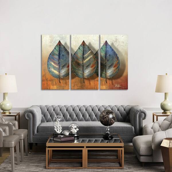 slide 3 of 3, iCanvas "Three Amigos II" by Patricia Pinto 3-Piece Canvas Wall Art Set 40x60x0.75