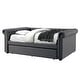 preview thumbnail 13 of 16, Furniture of America Filt Contemporary Daybed with Twin Trundle Set Grey