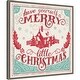 preview thumbnail 2 of 7, Merry Little Christmas V by Janelle Penner Framed Canvas Wall Art