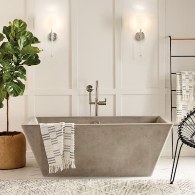 Mendocino NativeStone Freestanding Soaking Tub