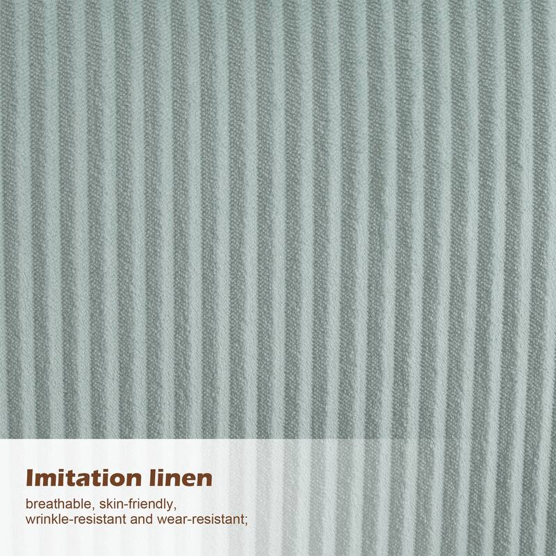 2 Set Upholstered Lounge Arm Chair with Pillow - Set of 2