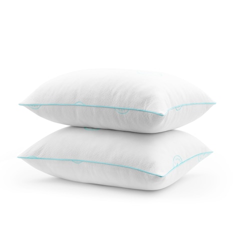 Martha Stewart Signature Cooling Memory Foam Cluster Pillows 2-Pack