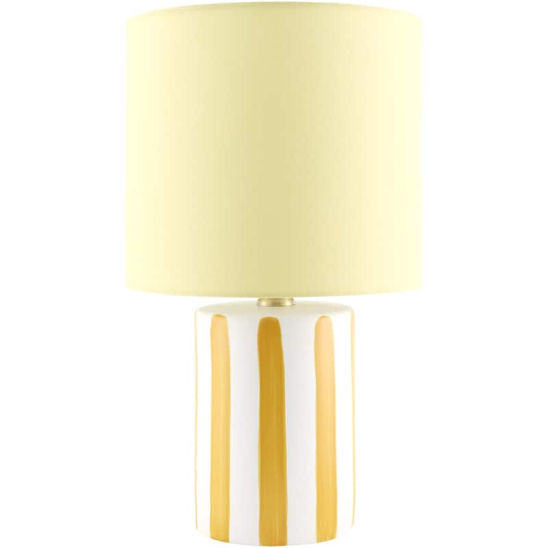 Livabliss Melbu Modern & Contemporary Accent Table Lamp - Yellow
