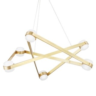 Hudson Valley Orbit 6-Light Chandelier - N/A