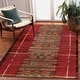 preview thumbnail 23 of 115, Liora Manne Marina Tribal Stripe Indoor/Outdoor Rug 3'3" x 4'11" - Red