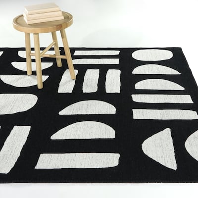 Tobin Modern Geometric Area Rug
