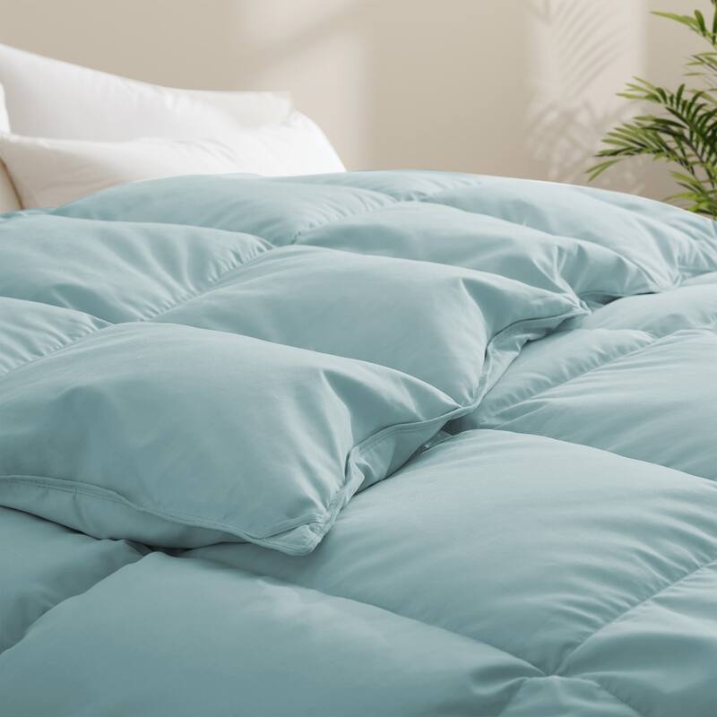 Premium White Feather Down Comforter Duvet Insert All Warmth Levels