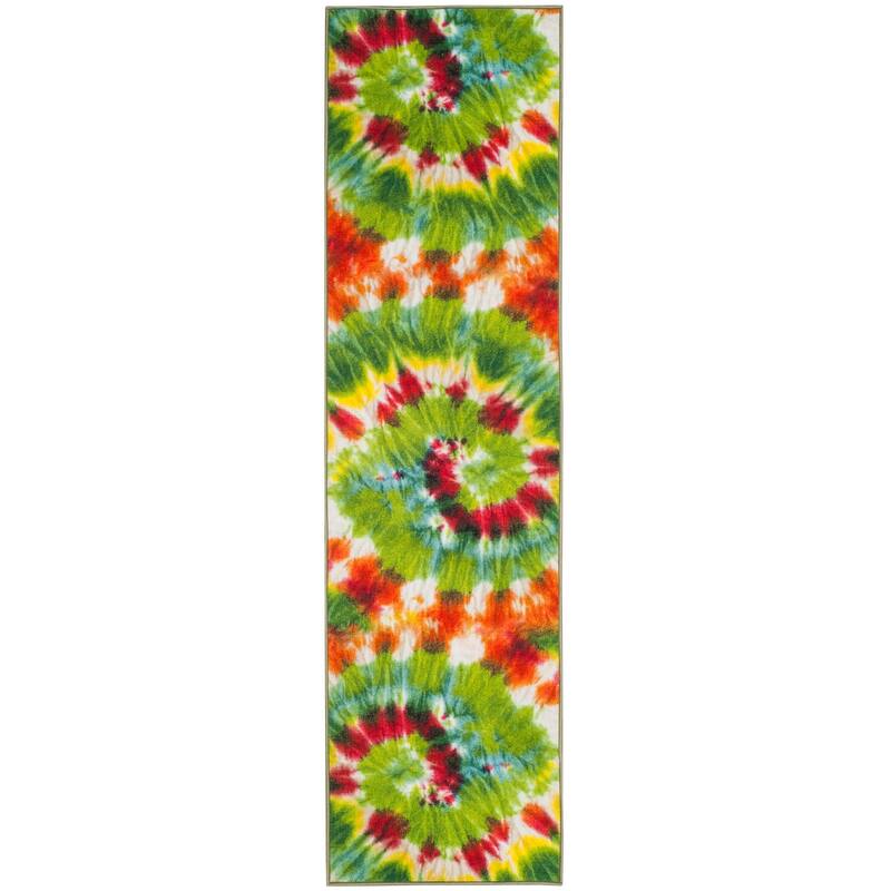 SAFAVIEH Paint Brush Machine Washable Slip Resistant Ameetha Rug