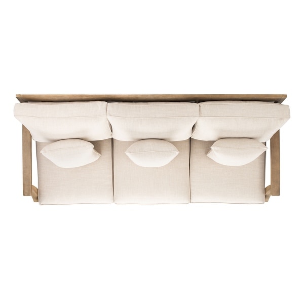 SAFAVIEH Couture Martinique Solid Wood Indoor/Outdoor Patio
