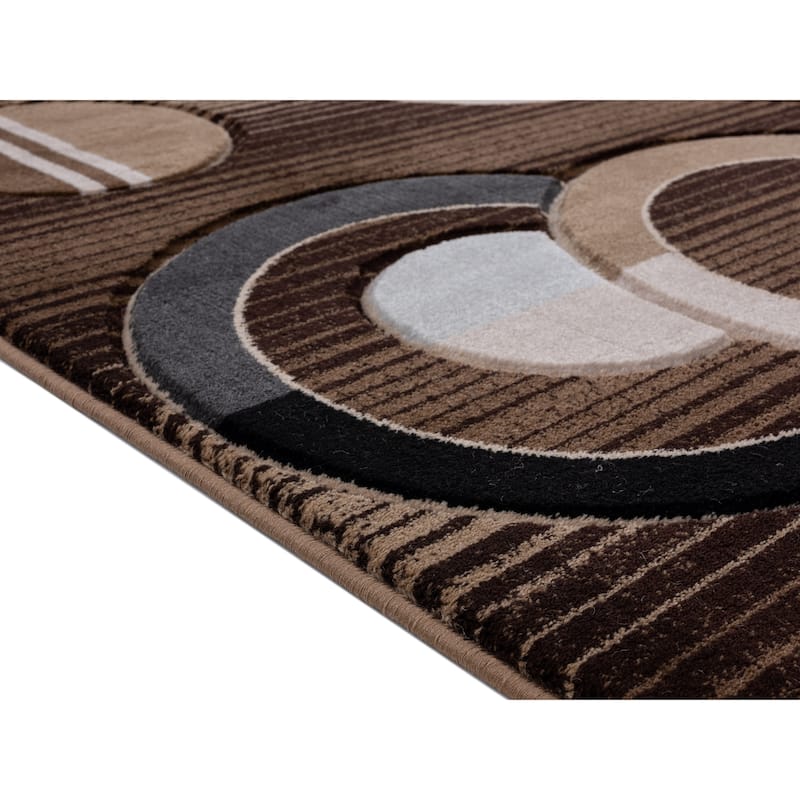 Orelsi Collection Abstract Area Rug