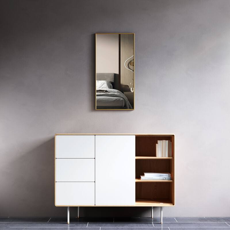 Catton Mirror - Rectangle 32" High