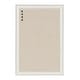 preview thumbnail 26 of 46, DesignOvation Macon Framed Linen Fabric Pinboard 18x27 - White