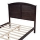 preview thumbnail 2 of 30, Farmhouse Wooden Platform Full Size Bed With Curl Design Headboard And Footboard For Teenager, Espresso Full