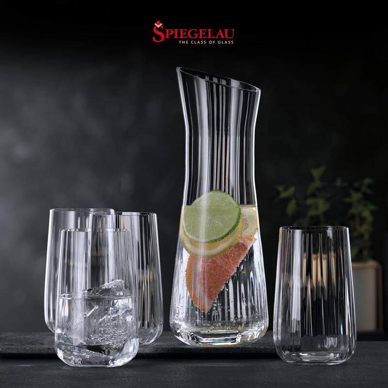 Lifestyle Longdrink Tumblers Highball Glass, Set of 4 - Clear