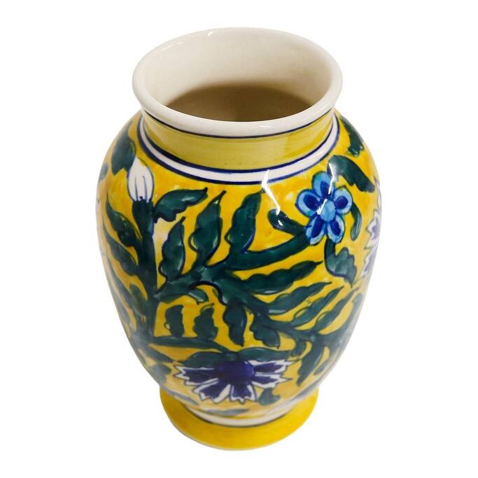 Home&Manor Classic Ceramic Vase Multicolor