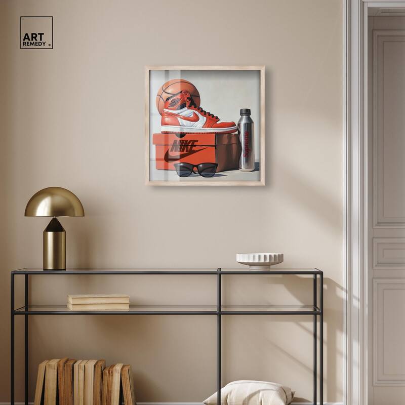 Basketball Practice Shadowbox by Art Remedy