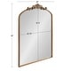 preview thumbnail 30 of 107, Kate and Laurel Arendahl Traditional Baroque Arch Wall Mirror