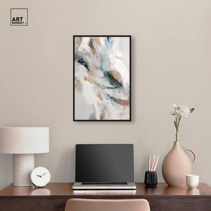 Whispering Colors II Canvas by Art Remedy
