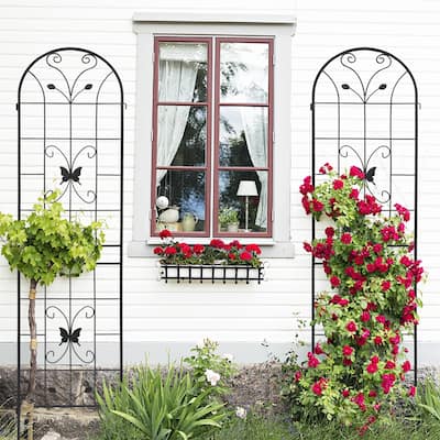 4 Pack Metal Garden Trellis