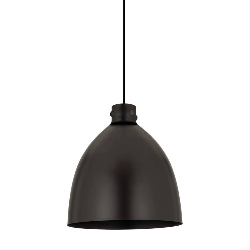 Innovations Lighting 410-1PL-20-18 Newton Bell Pendant Newton Bell 18" - Matte Black / Matte Black