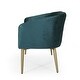 preview thumbnail 13 of 31, Brayer Modern Glam Tufted Velvet Loveseat by Christopher Knight Home - 49.50" L x 25.25" W x 30.25" H