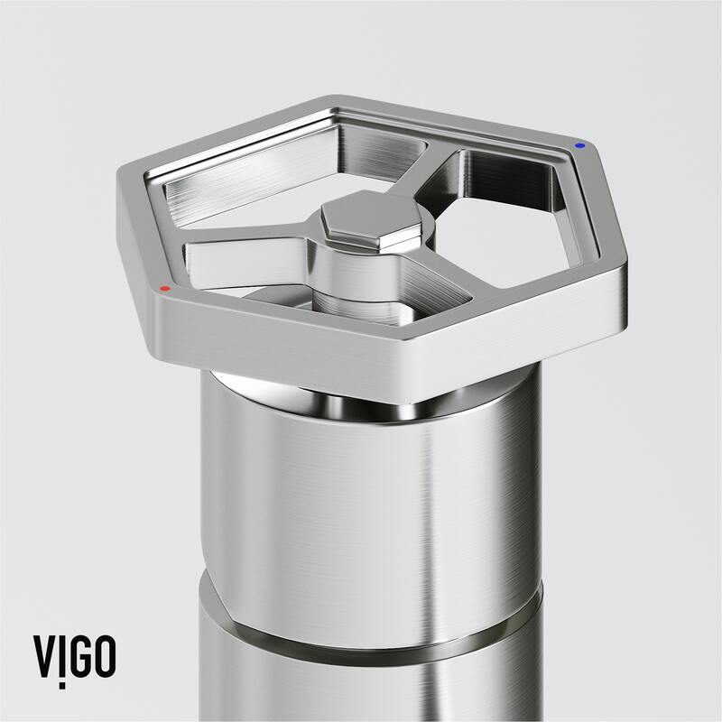 VIGO Ruxton 12" H Single Handle Single Hole Bathroom Vessel Faucet