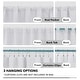 preview thumbnail 44 of 109, Deconovo Back Tab Blackout Curtains (2 Panel)
