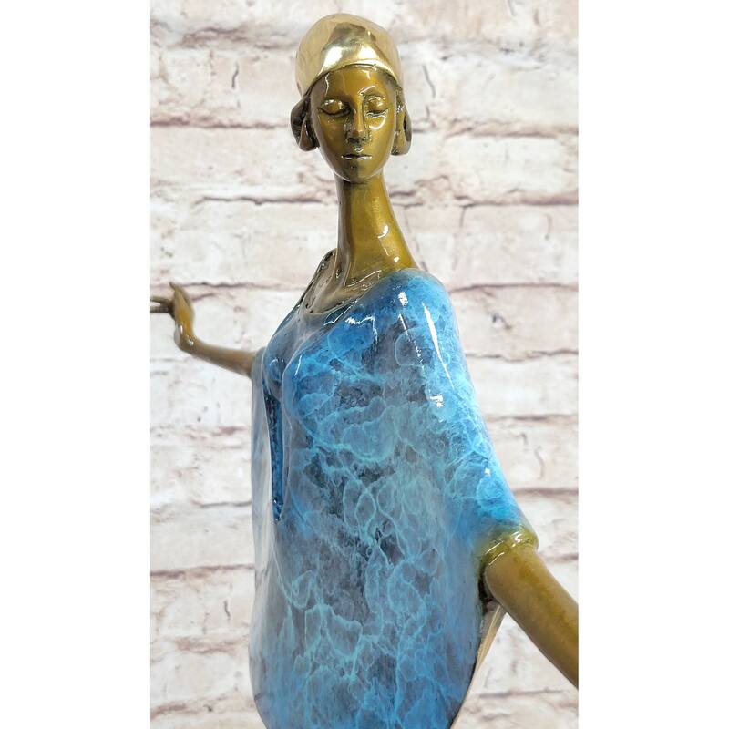 Bronze Love Goddess Sculpture Figure Home Decor Figurine Art Deco Decoration