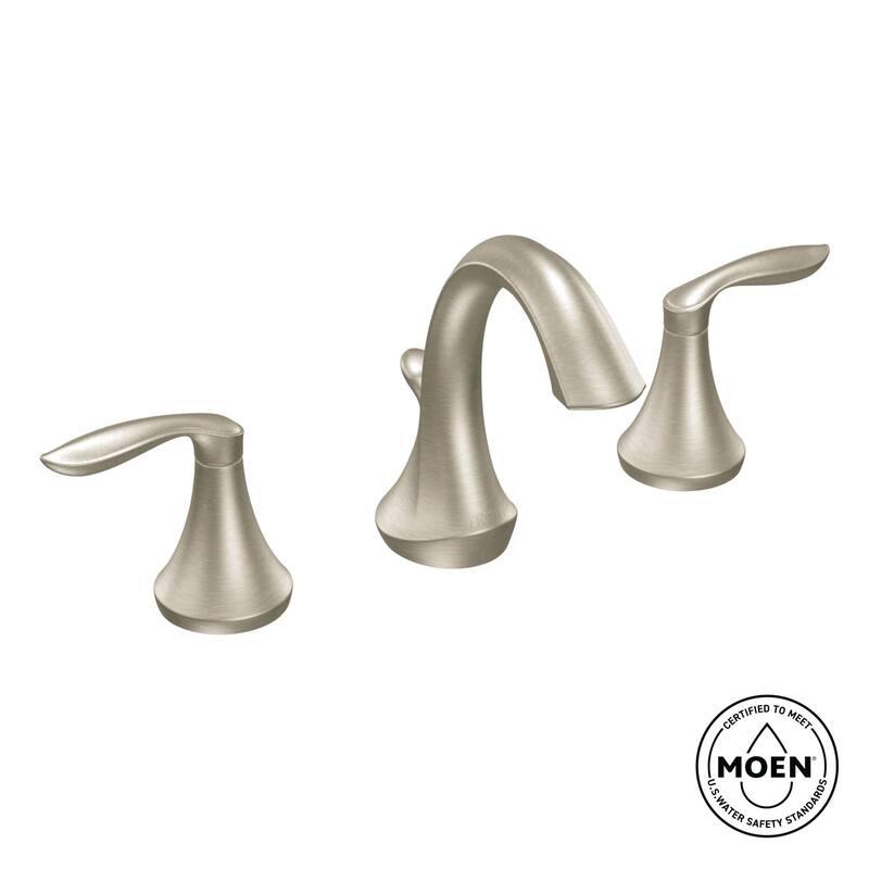 Moen TV6420 Eva 1.2 GPM Widespread Bathroom Faucet with Rough-in Valve