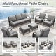 preview thumbnail 112 of 174, Pocassy Outdoor Patio Furniture Set