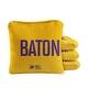 preview thumbnail 1 of 2, Baton Rouge Yellow Dual Sided Cornhole Bags