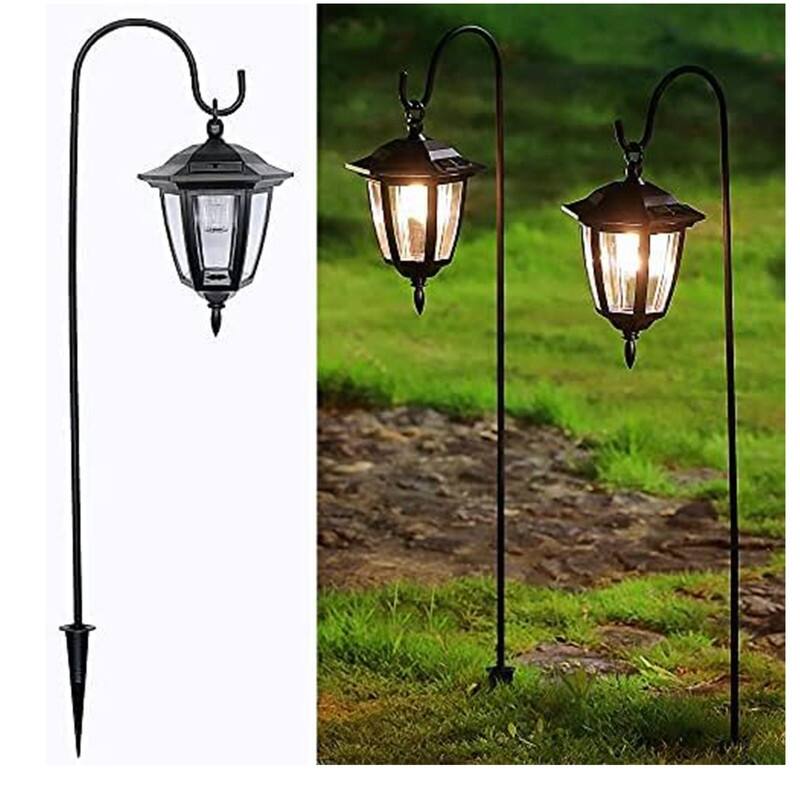 34 Inch Hanging Solar Lights Outdoor Waterproof - Warm White