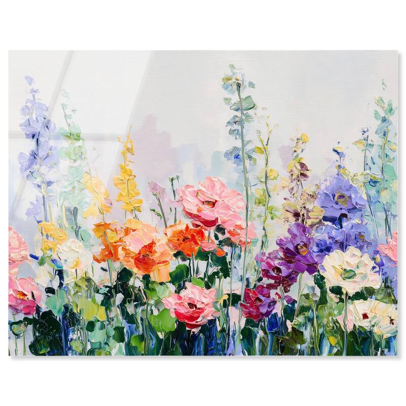Summer Abundance II Acrylic by Art Remedy, Ready to Hang - 20" x 16"
