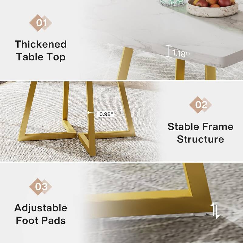 Industrial Dining Table for 4, 31.5” Square Dinner Table for Kitchen