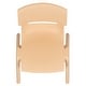 preview thumbnail 17 of 55, 10PK Plastic Stackable Preschool Chair, 10.5" Seat Height - 14"D x 12.5"W x 20"H