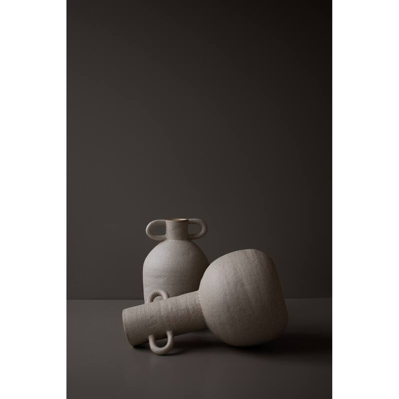 Lg. LONG Black Vase - Black